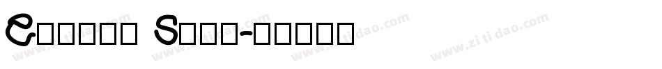Coming Soon字体转换